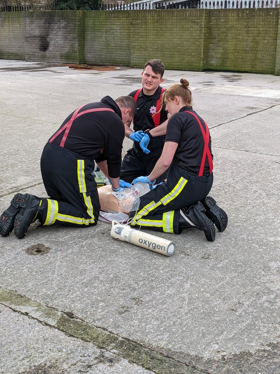 Academy__Online's tweet photo. Casualty Care training for R1/22 recruits this week. An invaluable life skill which benefits not only our work but our home lives too. @DSFireUpdates @noblett_john @WMParaEDurante https://t.co/25xdqMF3o4