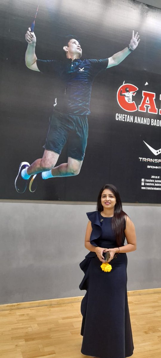 farha_kousar's tweet photo. B Chetan Anand first held the racket at nine years old,  and would go on to win his first single title within another nine years. A stylish and graceful
#badmintonasia https://t.co/VmBaSpcry0