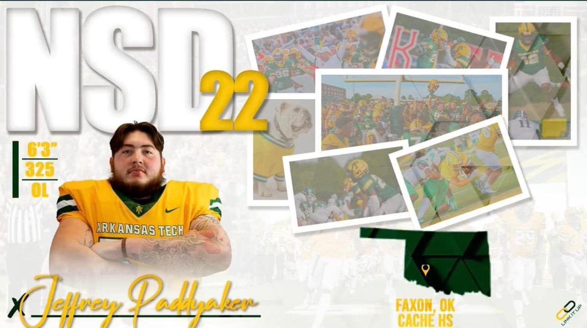 FootballCache's tweet photo. Congrats to Senior @JPaddyaker ‼️

He will be signing with @ATUFOOTBALL today. 📃🖋🏈 https://t.co/Mj4ni2VqoX