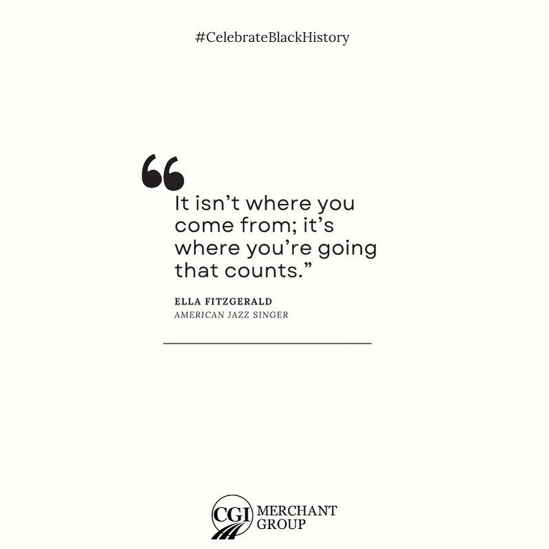 As a minority-owned firm, we celebrate Black history every month at CGI. But we’re proud to join the rest of our nation this February in honoring and reflecting upon the contributions of Black Americans to our rich, collective story with a quote from the late Ella Fitzgerald.