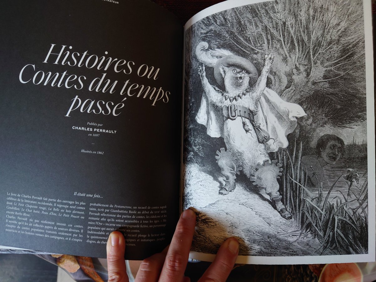 Séance lecture du jour sur ce superbe ouvrage consacré aux œuvres d'un de mes artistes préférés, Gustave Doré! Sublime rétrospective par Alix Paré et Valérie Sueur-Hermel aux <a href="/editionsduchene/">Editions du Chêne</a> ! Bravo pour le travail 👏