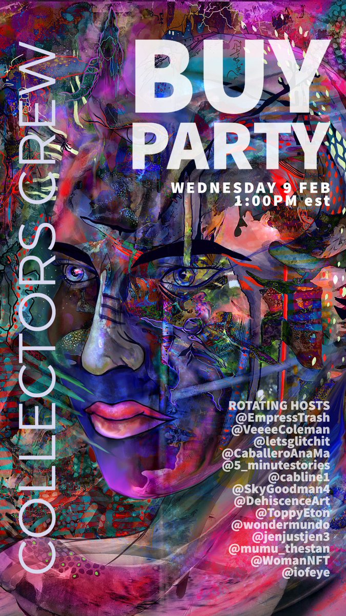 5_minutestories's tweet photo. 🚨🚨

This is not a drill, this is a SHILL. 

Shill your tezos art, for the Collectors Crew is in the mood to paaaaartay. 

#Tezos #CCbuyparty https://t.co/tLuVJ1QxeB https://t.co/0wicfSBb2I