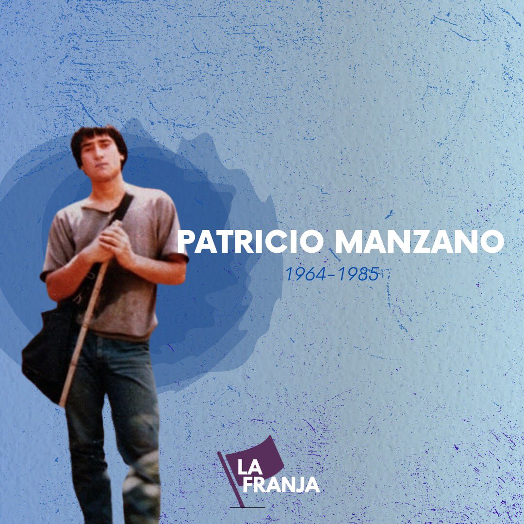 FranjaUch's tweet image. En memoria de Patricio Manzano, estudiante de Ingeniería de la Universidad de Chile asesinado en Dictadura. 

En febrero de 1985, en medio de los trabajos voluntarios que la @la_Fech organizó en la localidad de San Felipe sin permiso de las autoridades de la dictadura.