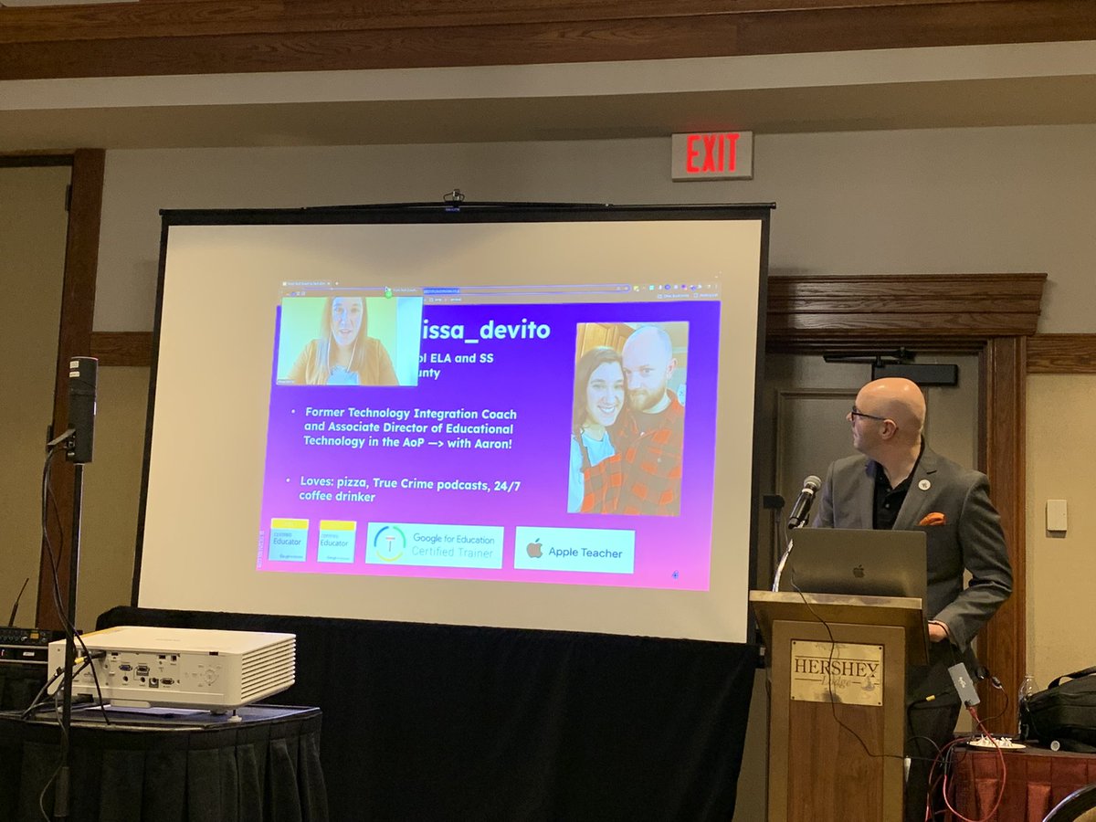 Looking forward to learning about “From Tech Coach to Tech Director”! <a href="/alissa_devito/">Alissa DeVito</a> <a href="/AaronHeintz/">Aaron Heintz</a> LOVE the representation here from Southeast PA and urban area! #PhillyPride <a href="/peteandc/">PETE & C</a> #PETEandC