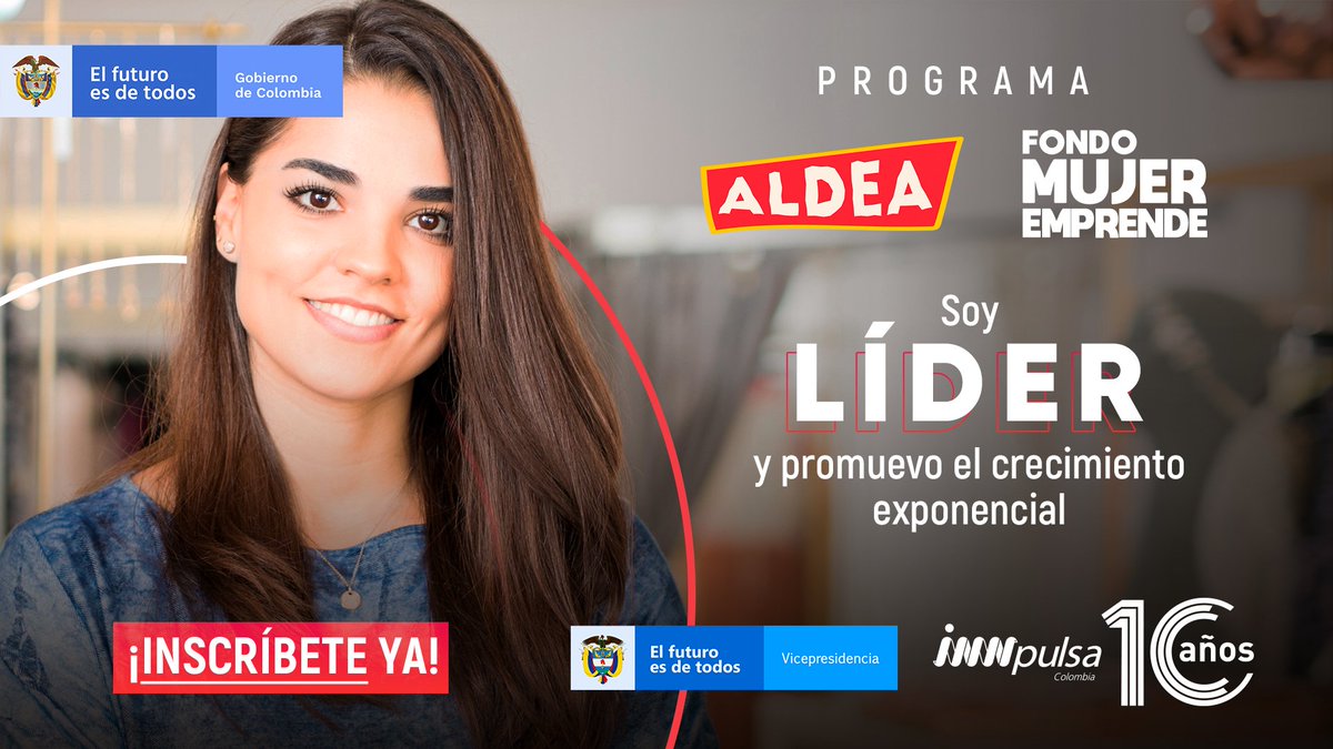 Francisco J. Noguera (@fjnoguera) on Twitter photo #Convocatoria| En esta primera fase de #ALDEAFondoMujerEmprende se buscan 100 emprendimientos innovadores en todo el país, fundados y liderados por mujeres, para acelerar su crecimiento.
Más detalles en ➡ bit.ly/3rAQuHx
<a href="/mluciaramirez/">Marta Lucía Ramírez.</a> <a href="/GheidyGallo/">Gheidy Gallo Santos</a> <a href="/equidad_mujer/">Equidad Mujer</a> #Convocatoria| En esta primera fase de #ALDEAFondoMujerEmprende se buscan 100 emprendimientos innovadores en todo el país, fundados y liderados por mujeres, para acelerar su crecimiento.
Más detalles en ➡ bit.ly/3rAQuHx
<a href="/mluciaramirez/">Marta Lucía Ramírez.</a> <a href="/GheidyGallo/">Gheidy Gallo Santos</a> <a href="/equidad_mujer/">Equidad Mujer</a>