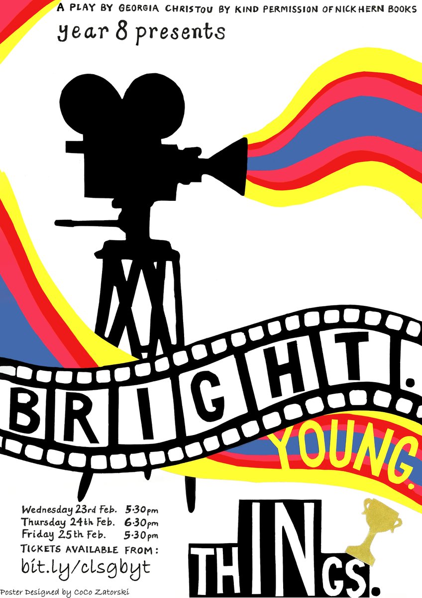CLSG_Drama's tweet photo. "What does winning really mean anyway?"
Find out when you come and see Year 8's production of Bright. Young. Things!

Tickets available (and selling quickly!) at https://t.co/DdDbzbas4h https://t.co/wnZixx1dsm