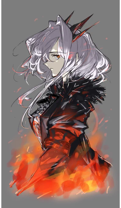 タルラ (+30min)
#アークナイツ版深夜の真剣お絵かき60分一本勝負 
#アークナイツ
#明日方舟 