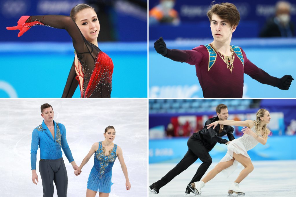 New York Post on Twitter "Figure skating medal ceremony delayed with