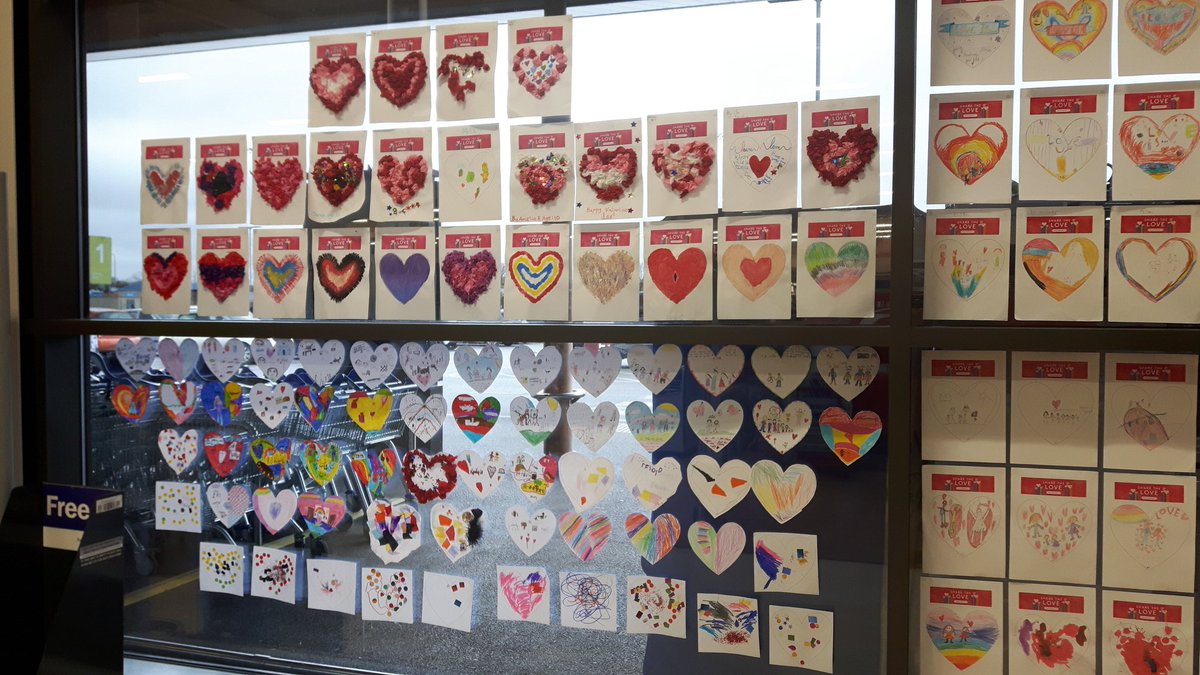 #Wow It has been a tough couple of years so we asked the local primary schools to help <a href="/BicesterTesco/">BICESTER TESCO</a> #ShareTheLove to the #Bicester #Community this valentine's day. We will let you be the judge how creative the young people of Bicester are 💖💕❤ #helpingbuildstrongercommunities