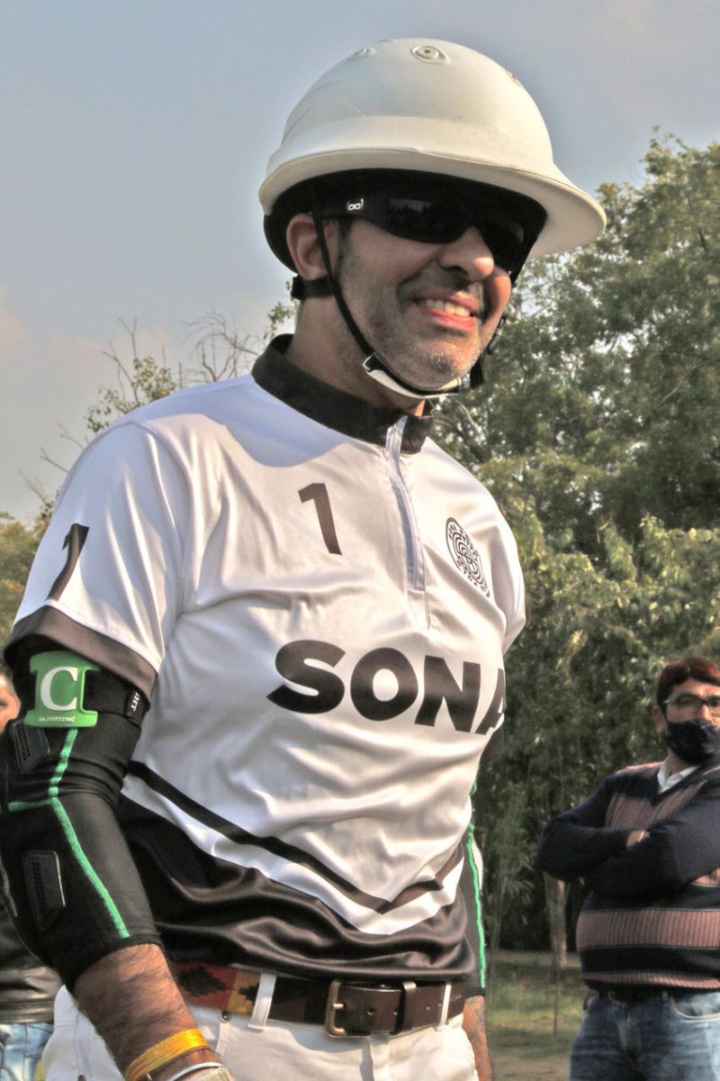 sunjaykapur's tweet photo. Well begun is half done! Great start to the Jaipur Polo season for Sona Polo Team with a win against Achievers, 7-6. Great to be back on a horse and winning! 😀🐎 #SonaPolo https://t.co/21o2BIMDYd