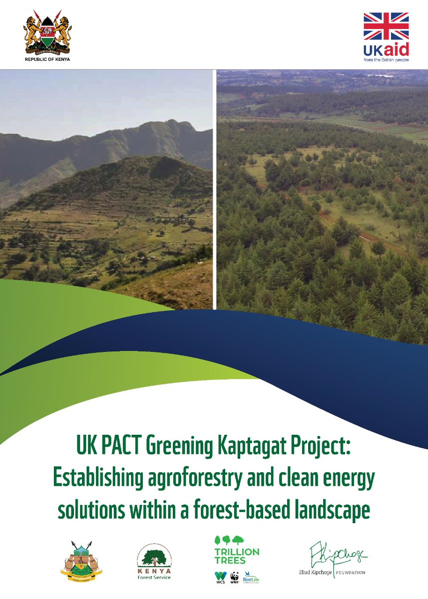 WWF_Kenya's tweet photo. #InPictures📸  Launch of #UKPACT #GreeningKaptagat Project at William Murgor Primary School in @ElgeyoMarakwetC. Over 1,000 people living around #KaptagatForest will reap big through the establishment of agroforestry and clean energy solutions within a forest-based landscape. https://t.co/zc0atjiqS8