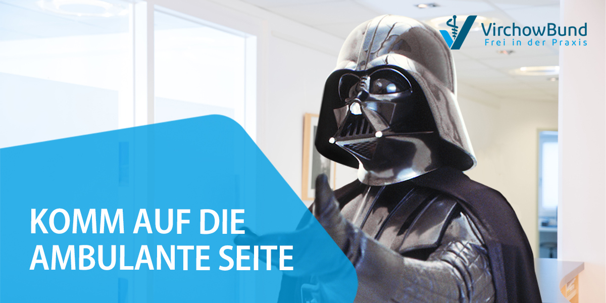 virchowbund's tweet photo. #MayTheFourth be with you! #StarWarsDay2022 #twaxis

P.S.: Wer die ambulanten Mächte in sich stärken will: https://t.co/mA7CZdGTMW https://t.co/QiYZ7W1zjU
