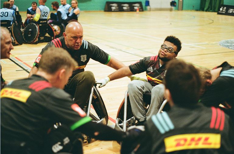 quinsfoundation's tweet photo. Want to try Wheelchair Rugby?  We are running free taster sessions!

Its a great way to get active - come and try in a supportive environment with Harlequins Foundation Coaches.  

~ Monday 14th February.  
~ Chessington Sports Centre, KT9 2JS.  

Book:https://t.co/uXLAg4v3ap https://t.co/NWTnF965Dg