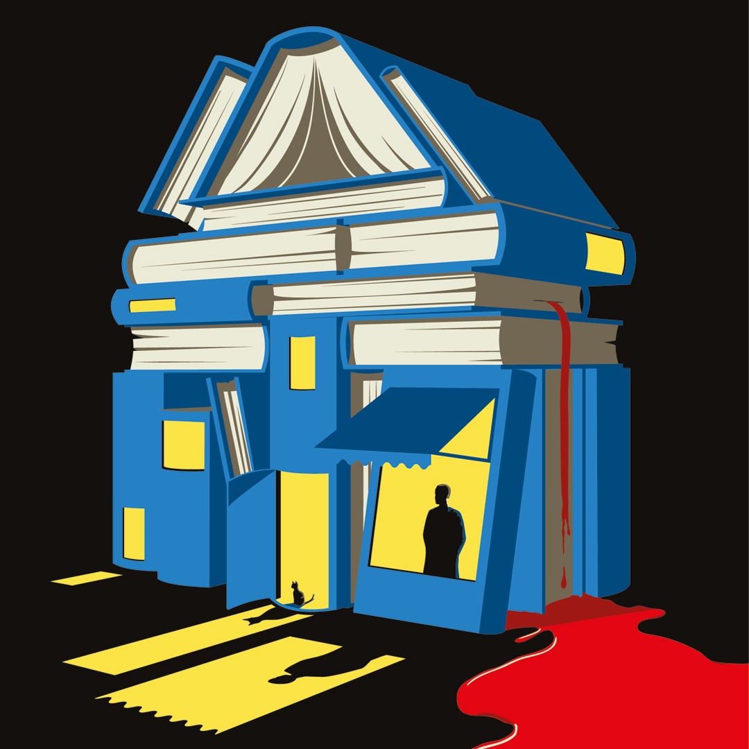 vcavazzoni's tweet photo. La mia ultima illustrazione per "Otto perfetti omicidi" di Peter Swanson per @edizpiemme in uscita la settimana prossima https://t.co/xJygqNOZUO