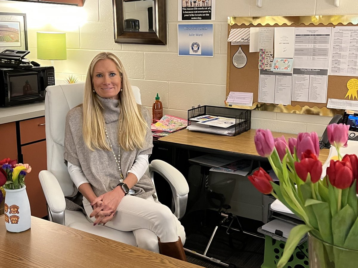 We are so thankful for this lovely lady! Julie Ward, we appreciate all that you do as our amazing School Counselor here at Pelican Marsh. Happy National School Counselor Week to you! <a href="/collierschools/">Collier County Public Schools</a>