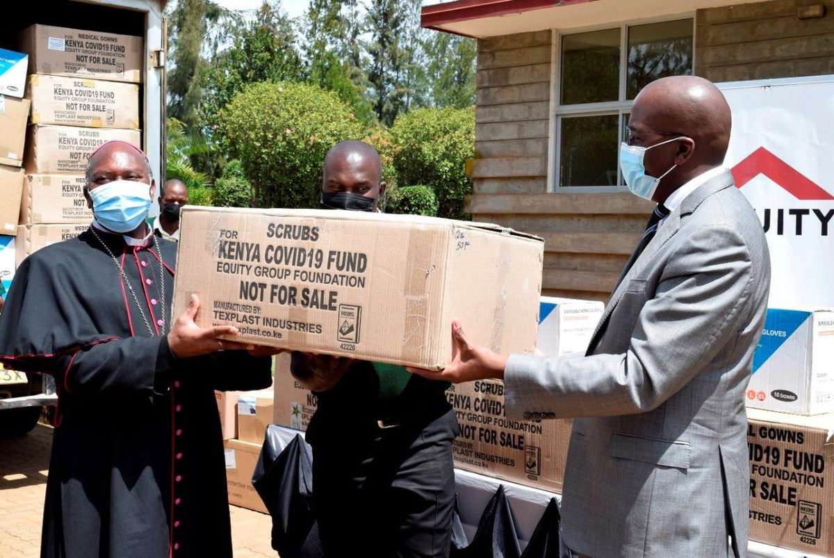 PiocheBrio's tweet photo. Equity has been supporting in the fight against Covid through distributing PPEs
#EquityGroup #5thStrongestBankingBrand https://t.co/Zpk9bI543A