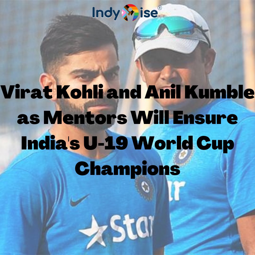 indywiser's tweet photo. Our Cricket team knows the importance of mentors....

Do you have a mentor???

#mentors #viratkohli #cricket #anilkumble #mentoring #mentorship https://t.co/viLJ7xbCs6