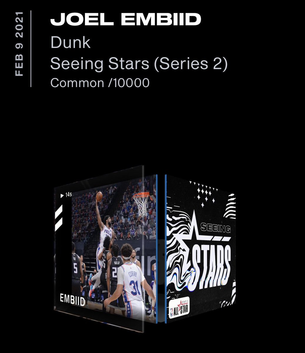 cloudnimbis's tweet photo. On Feb 9, 2021 @JoelEmbiid planted a massive one-handed hammer on the Kings!!!

In celebration of today, my 40th Birthday today, I’ll be giving away this @nbatopshot moment to a lucky follower. To participate:

1. Like
2. Follow
3. Retweet
4. Tag 2 frens below

#NBATopShotThis https://t.co/bijGMAcbrG