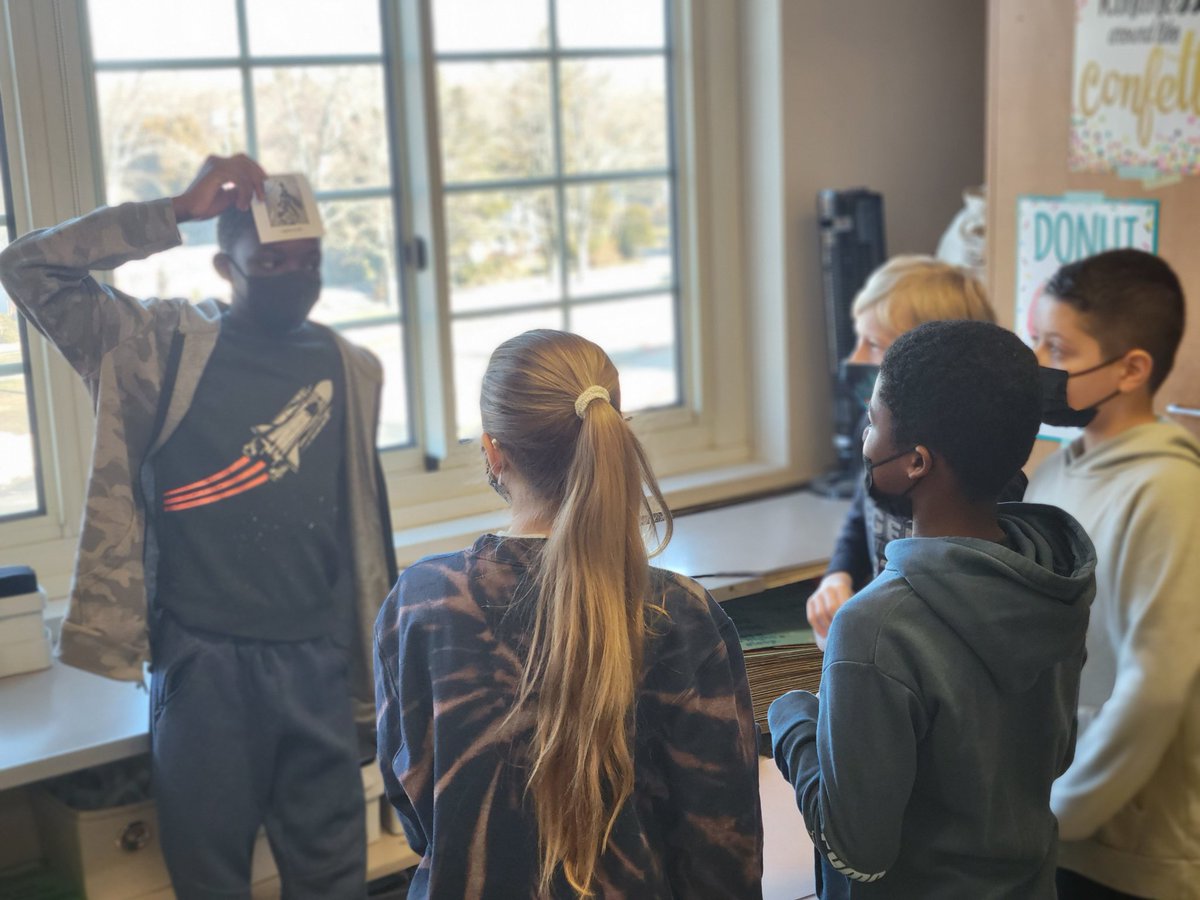 Oldfield_MS's tweet photo. Ms. Grabowski's Language Arts students are playing Guess Who: Lightening Thief Edition! #HFInnovates #OneHFamily https://t.co/xYWXgFaQgo