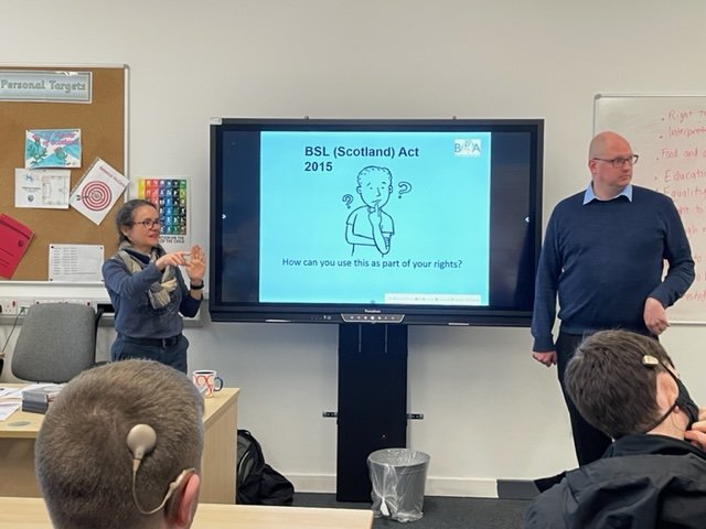 Clydeview Deaf Unit tweet media