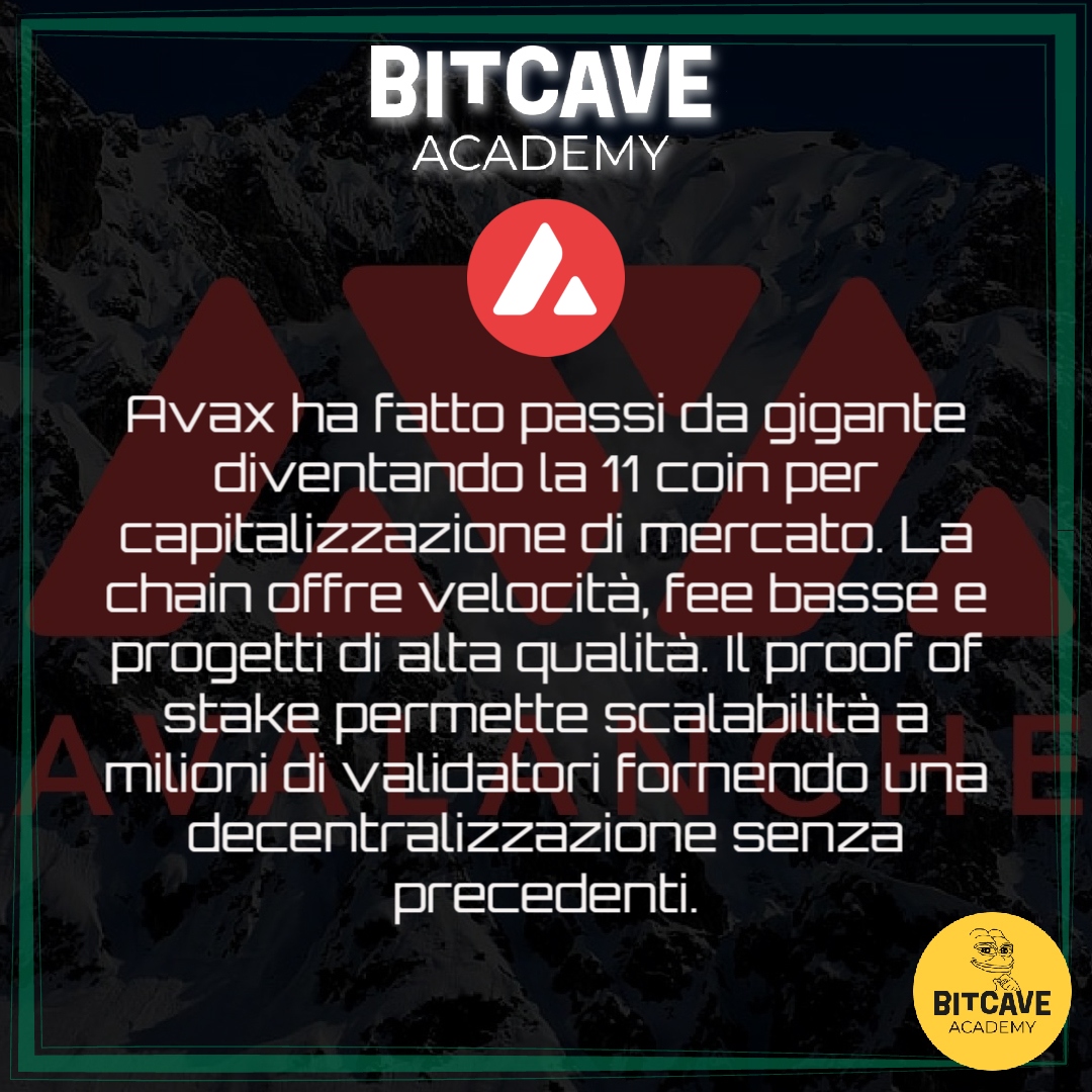 bitcave3's tweet photo. Pensate che #avalanche possa flippare la capitalizzazione di chain come solana e binance? fateci sapere nei commenti👇👇👇
#AVAX #BTC #Ethereum #cryptocurrency #NFTs 
#trading https://t.co/DKwCrhvL8W