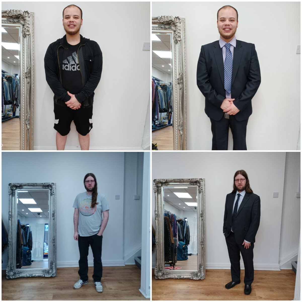 It’s been another fantastic week supporting a sector based work academy scheme. How smart do they both look? We wish you all the best in your interviews!
@boltonathome @TonyC_BaH
#firstimpressionslast #interviews #jobs #employmentsupport #WorkingWardrobe #dressedtoimpress
