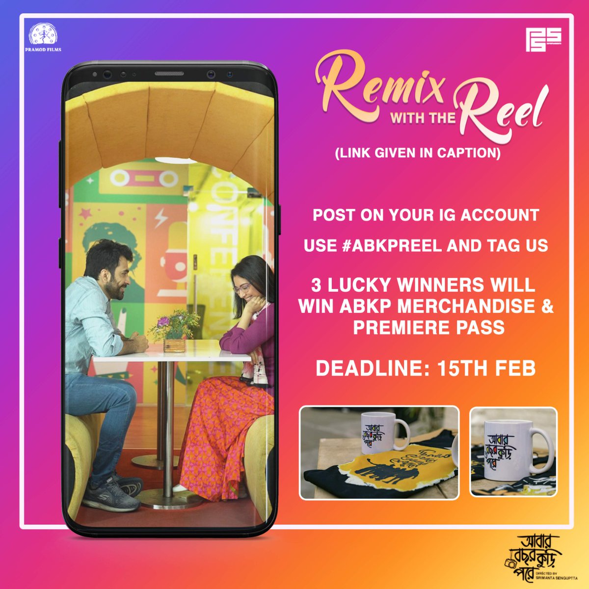 pssent's tweet photo. #ValentinesDay is almost here and in case you are wondering how to confess your feelings, #Ador is the perfect song to do so with.
Remix this reel: https://t.co/rK45fLNGND, and stand a chance to win #ABKP merchandise and premiere pass. https://t.co/GgALKMMvqN