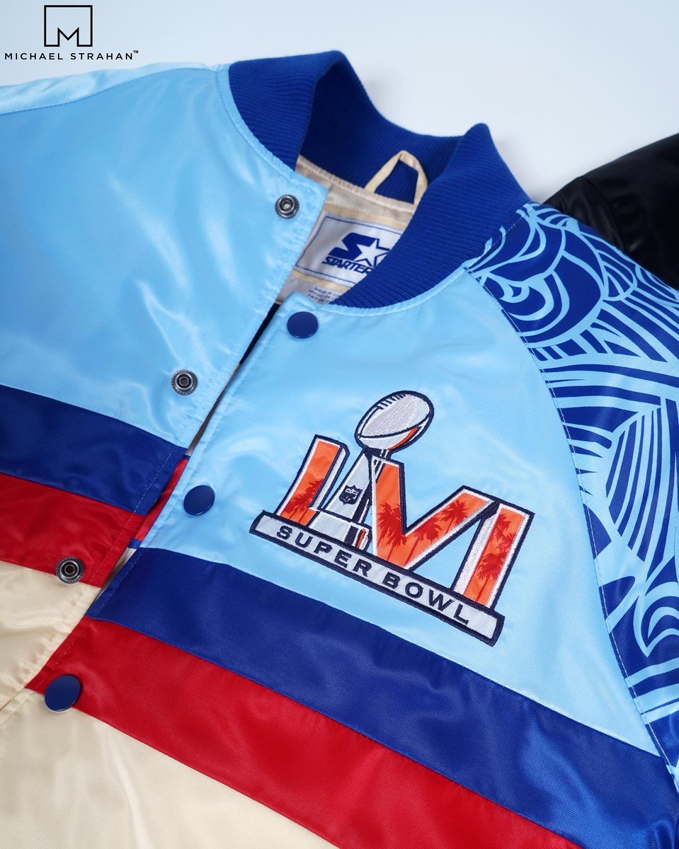 mstrahanbrand's tweet photo. Former @Giants Michael Strahan and Carl Banks are once again joining forces to bring a bold, fresh look at the center of sports and style. #MSXxStarter #SuperBowl #RaiseYourGame https://t.co/A0fBVDcdaX