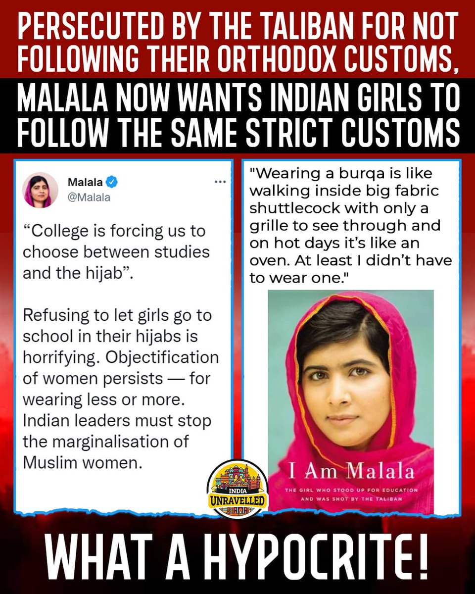 AccountPreeti's tweet photo. Even Norway, the country that awarded Malala the Nobel Peace Prize has a ban on the Hijab and Burqa!

Biggest hippocrate https://t.co/s438Dlr66n