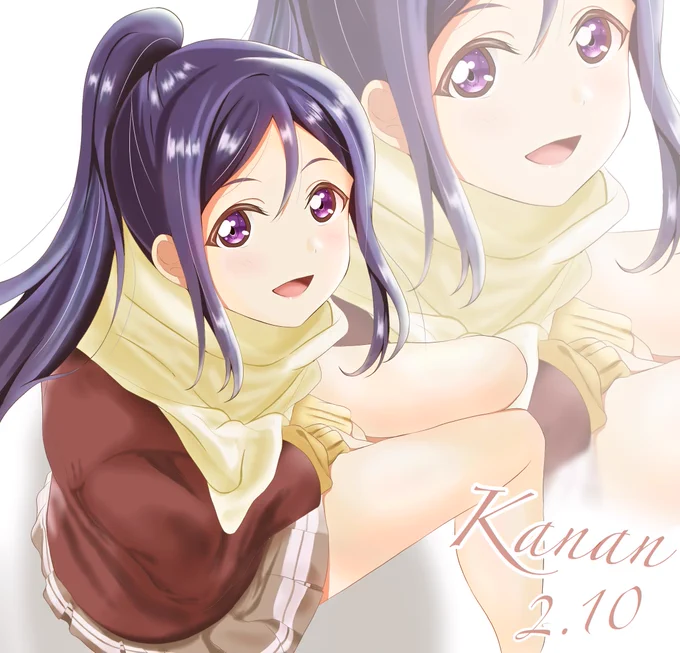(ちょっと早いですが)果南ちゃん誕生日おめでとう!🎉🎉🎉
まだまだ寒い日が続きますね…
#松浦果南誕生祭2022 
#松浦果南生誕祭2022 