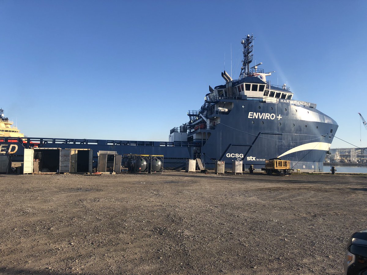 pontoon50's tweet photo. Good Morning from Port Fourchon, Louisiana! #cleanharbors #StrongerTogether https://t.co/WChMjULAtp