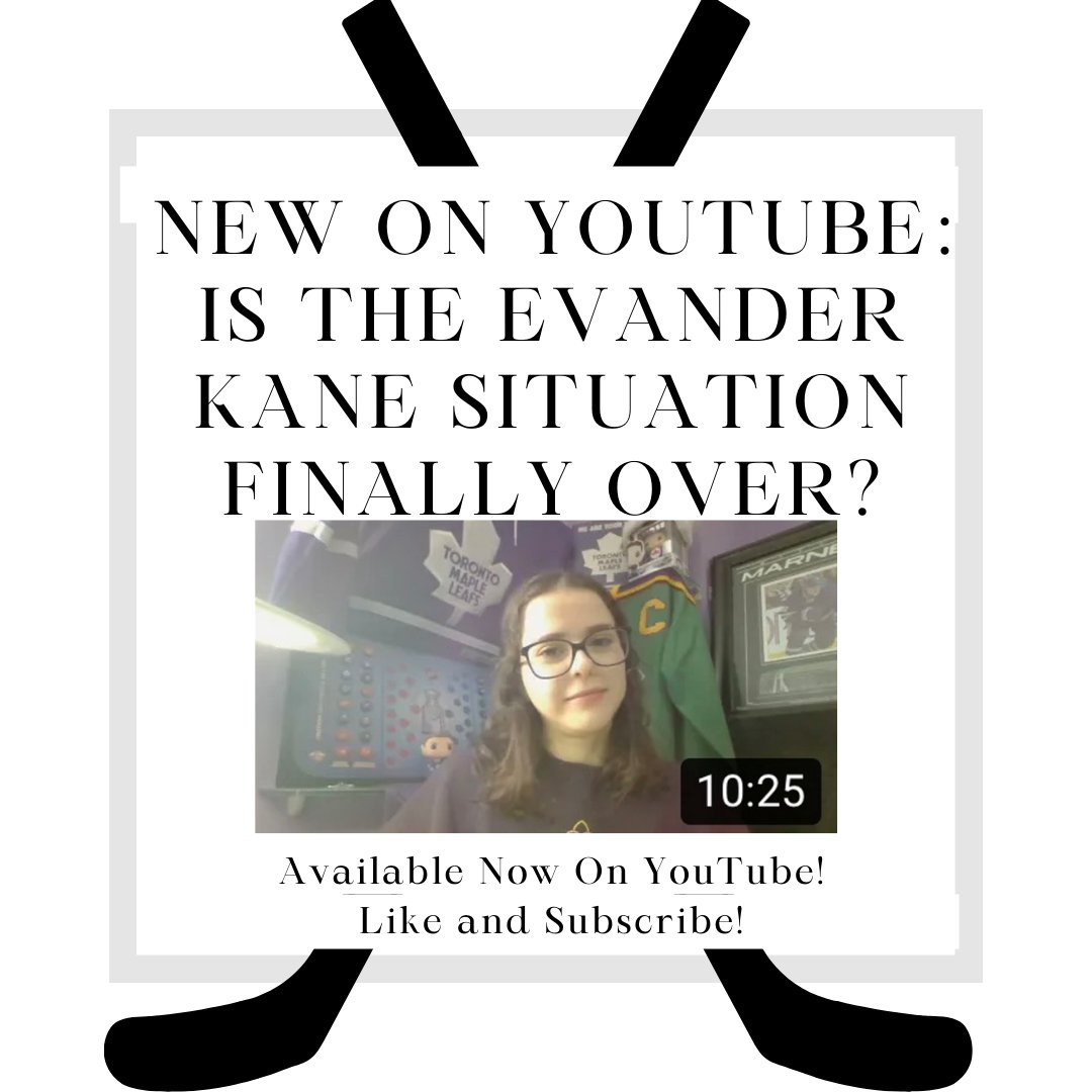 TheHockey_Chick's tweet photo. NEW ON YOUTUBE👀
The Evander Kane saga of “will he be signed or won’t he be signed” is finally over. If you want to know what I think about it, go over to my YouTube channel!

#leafs #nhl #hockey #youtube #kane #evanderkane #oilers https://t.co/K23AJEwOpv