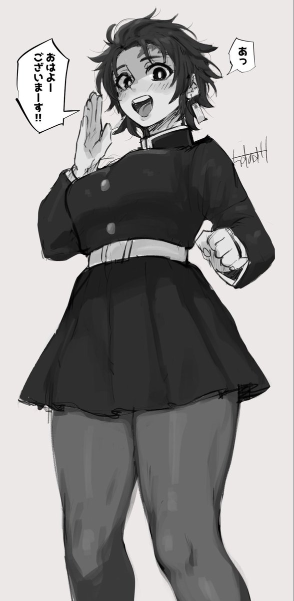 たんじろ♀にょた注意。ご褒美目線。
ましゅまろありがとうございます。描くの楽しかった♡ 