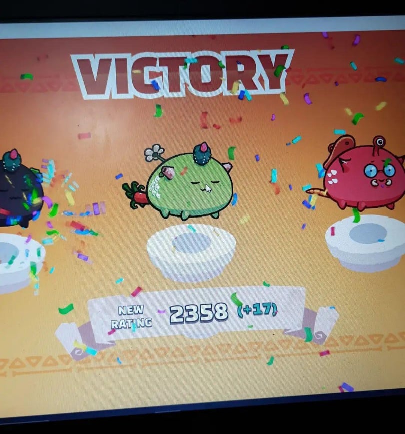 cjosshhh's tweet photo. @djsamwithers @AxieInfinity @ApolloGGuild My experience in playing axie infinity is very fun I have learned plenty of things about the game and became so interested in NFT games. Aside from that it also enhances my critical thinking and problem-solving skills in which I have developed a good game play. https://t.co/6zDB0bLBqC