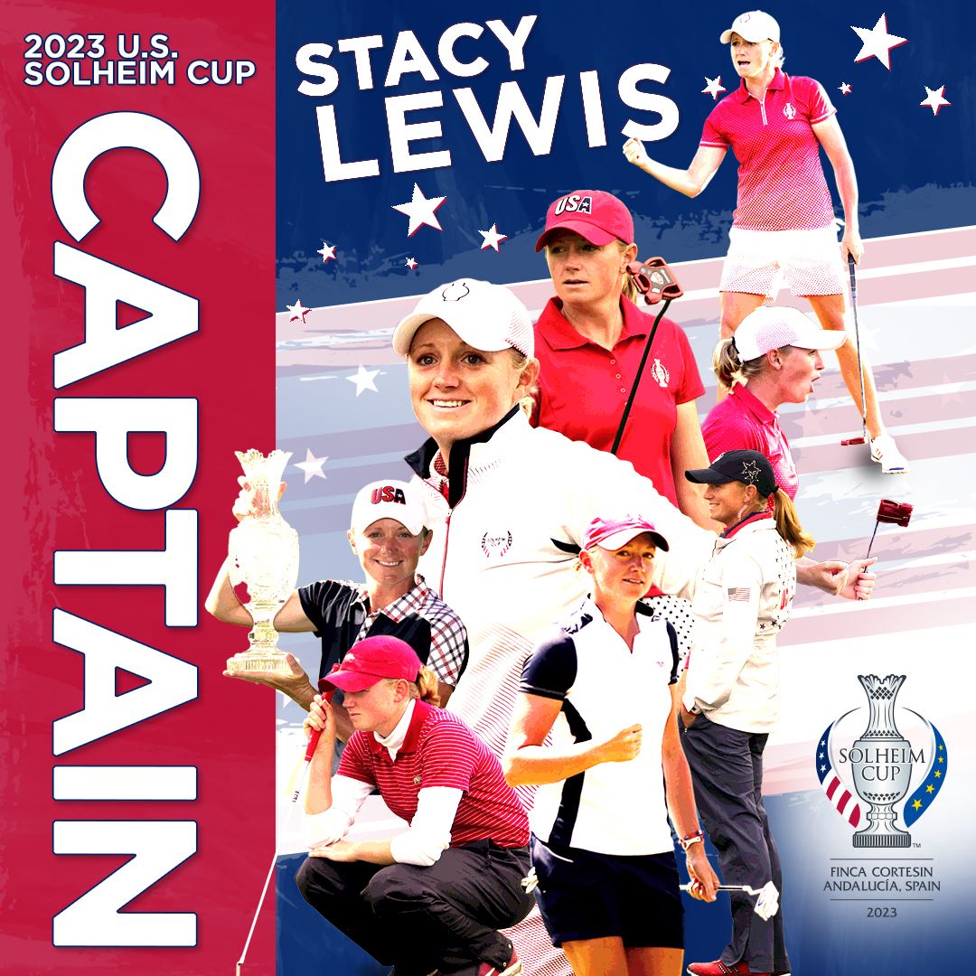 USA USA USA!!! Honored to lead Team USA in Spain in 2023! 🇺🇸 @SolheimCupUSA