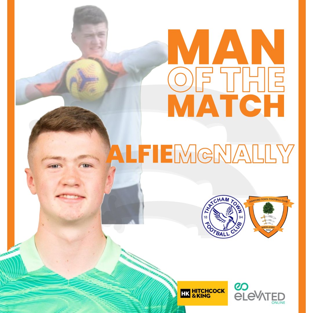 Ashford Town (Middlesex) FC (@ashfordtownmx) on Twitter photo Man of the Match for last night's away win at Thatcham is <a href="/mcnally_alfie/">Alfie Mcnally</a> . A star performance on his debut for the Tangerines! What a way to kick off his spell with us on loan from Fulham. Superb! 🧤🍊
#THAASH #atmx #IsthmianLeague Man of the Match for last night's away win at Thatcham is <a href="/mcnally_alfie/">Alfie Mcnally</a> . A star performance on his debut for the Tangerines! What a way to kick off his spell with us on loan from Fulham. Superb! 🧤🍊
#THAASH #atmx #IsthmianLeague