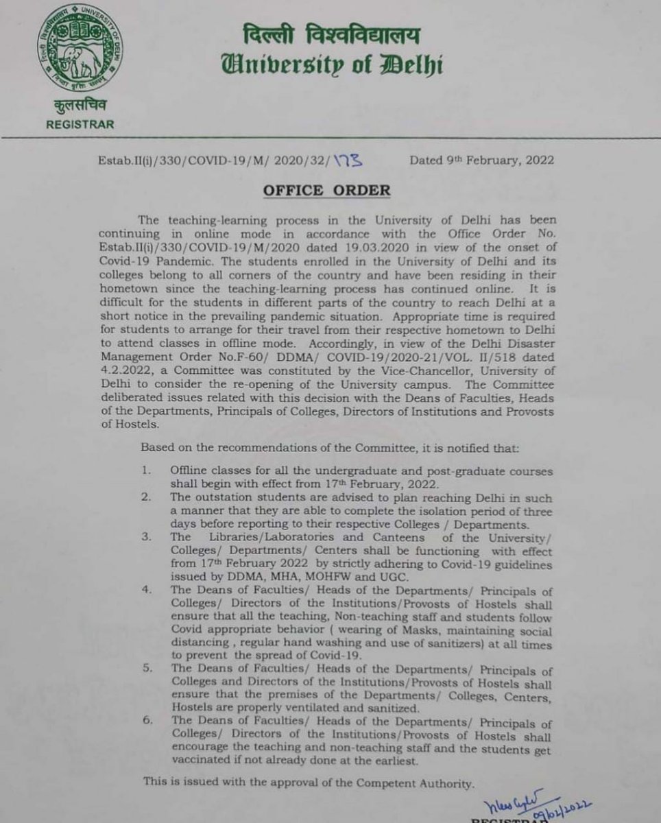 Reopen Delhi University tweet media