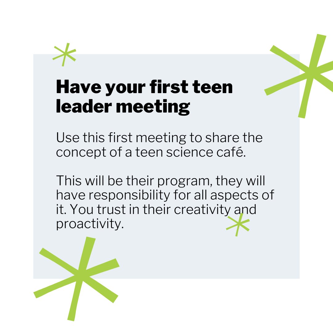 Teen Science Café tweet media