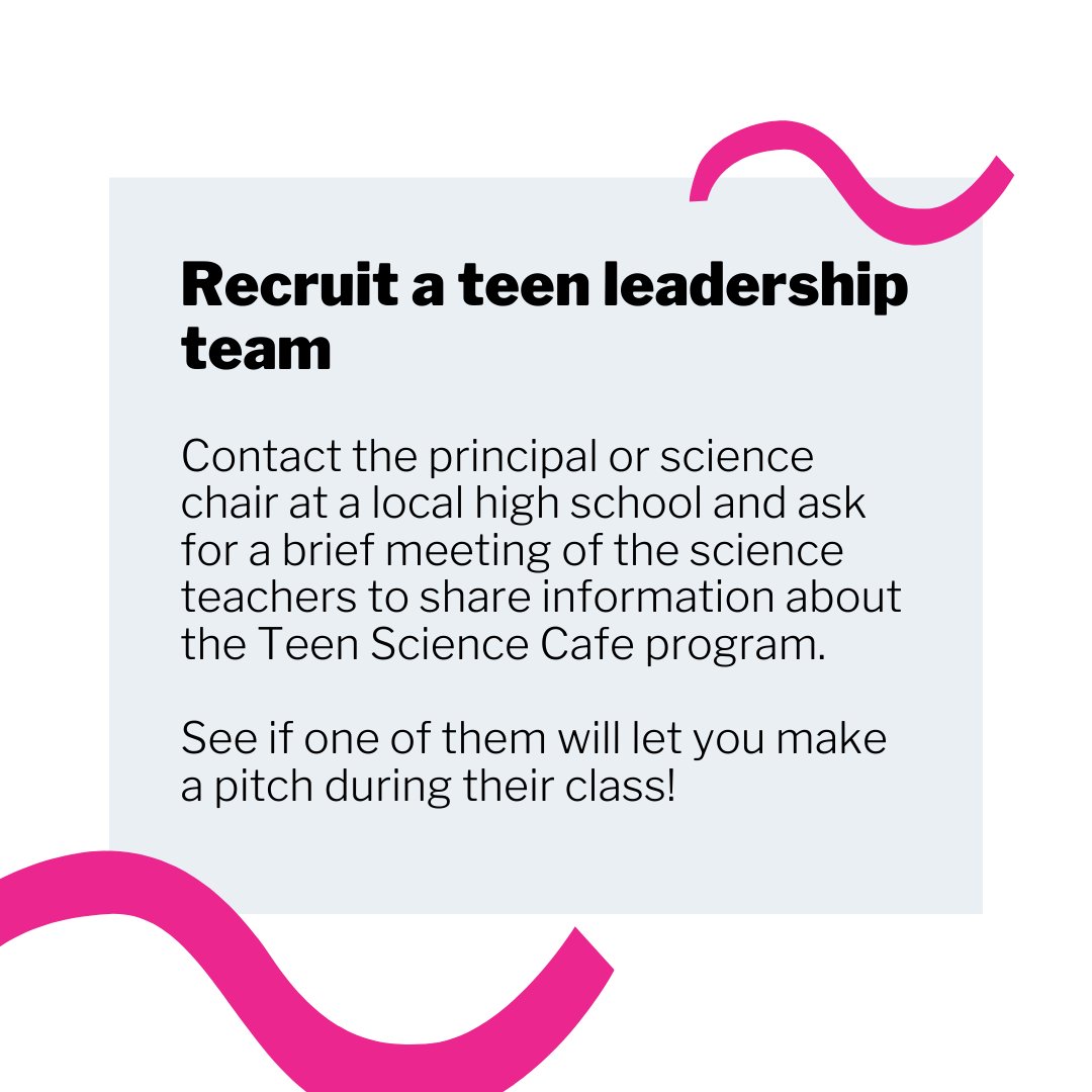 Teen Science Café tweet media