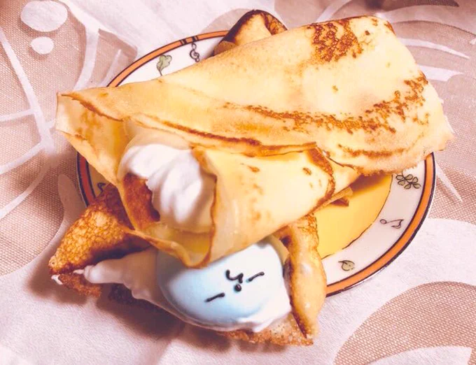 #らっだぁごはん
クレープの^ら^ 