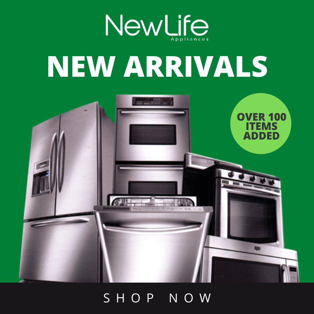 We've been busy stocking up on some great savings.

Get them while they last from newlifeappliances.co.uk

Heaps of Freestanding Washing Machines and Dual Fuel Cookers added at the lowest possible prices.