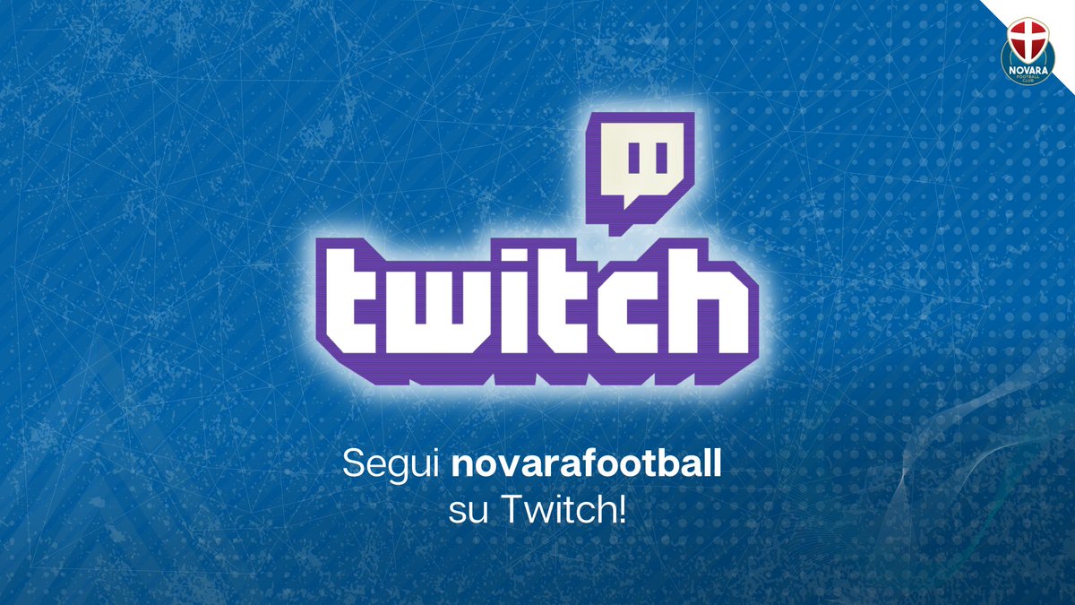 Gli azzurri sbarcano su Twitch!
🆕 bit.ly/339vbDN
🏆 Questa sera alle 21.30 live l'esordio nella <a href="/LNDEsport1/">LND Esport</a> eCup
🎮 Tutti i martedì e giovedì appuntamento con il team full manual su #Fifa22

Seguici 👉 twitch.tv/novarafootball