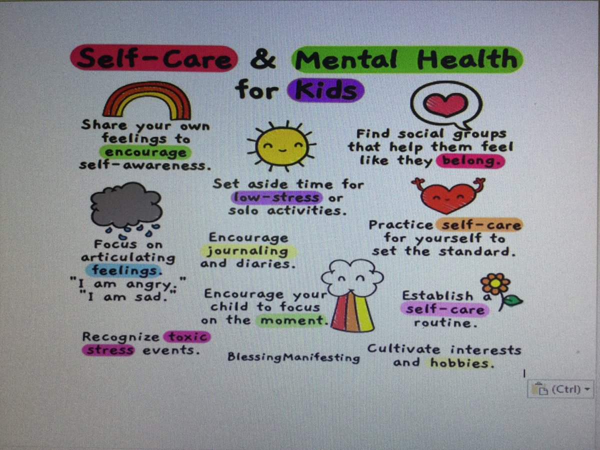 Do what makes you happy. These are ways we’ve talked about looking after ourselves. #ChildrensMentalHealthWeek #children #year2