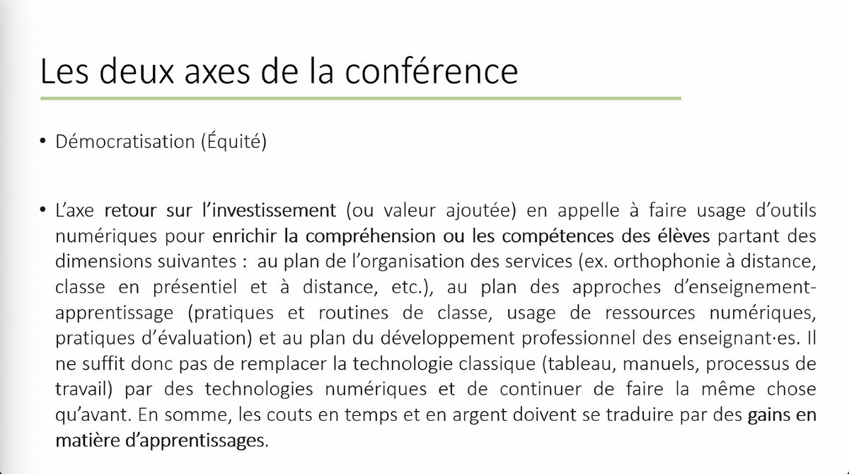 petitbenoit's tweet photo. À l'ouverture de la Conférence de consensus, @tlaf et Josée Beaudoin, les 2 coprésidentes, présentent le premier axe: le retour sur investissement.
«Les écrans font de moins en moins écrans»
–Thérèse Laferrière
Belle richesse au sein du jury et des experts impliqués
#EduQc #CTREQ https://t.co/i8D3uNOER4