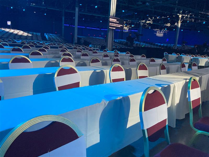 So excited to get these seats filled for our Store Managers Meeting in Las Vegas! Whether you're joining us here, or virtually from your store, I can't wait for you to hear how we'll Build What's Next in 2022! #LowesSMM