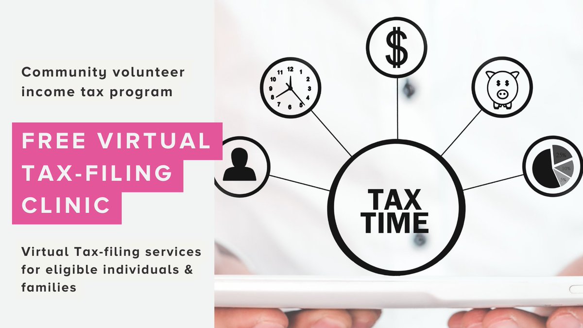 nychonline's tweet photo. It’s time to do your taxes! Come to our Free Virtual Tax-Filing Clinic for eligible* individuals and families in March. 
Please see more information and register here: https://t.co/Nqljj2nSIA

#freetaxfiling #taxclinic #freevirtualtaxclinic #taxfiling #fileyourtaxes https://t.co/DZ2adT19jE