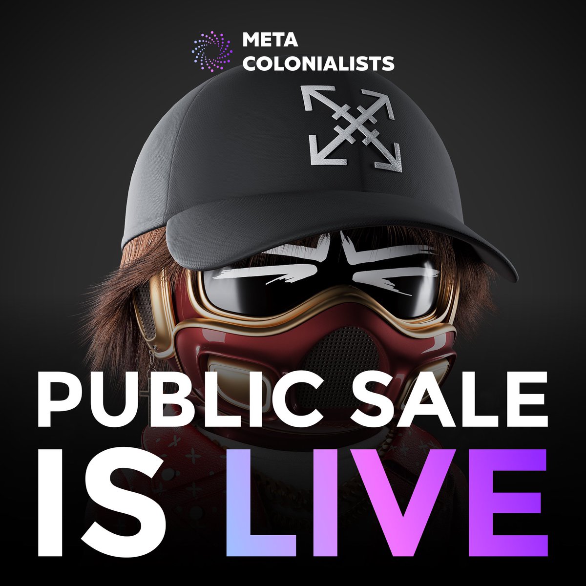 MetaColonyClub's tweet photo. Get your chance to mint last 200 pieces! Catch you rare MCC NFT right now 🖤💥

https://t.co/NaKXMC5bzN https://t.co/oaXsxWflHL