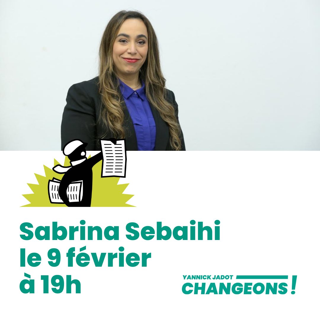 Sabrina Sebaihi tweet media