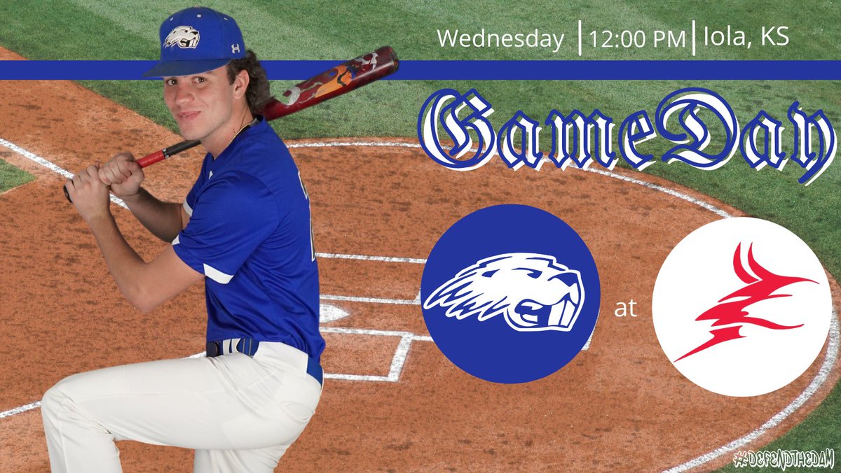 PrattBaseball's tweet photo. Beavers are back in action today in Iola, KS!

Doubleheader starting at Noon against Allen CC

#RollBlue https://t.co/7gqVmnlcQu