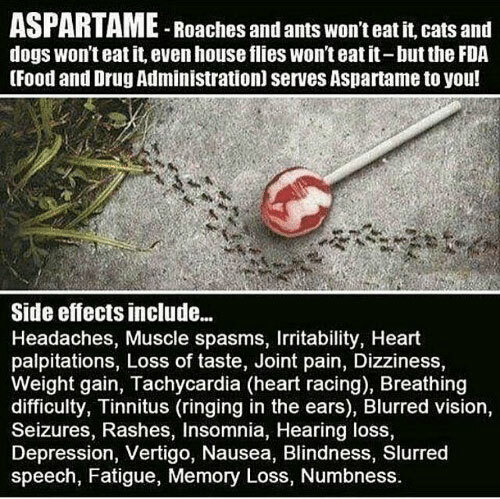 Aspartame consists of methyl alcohol, aspartic acid n phenylalanine: seattleorganicrestaurants.com/vegan-whole-fo… Methanol in #aspartame is broken to #formaldehyde and formic acid. Formaldehyde is a #toxic #carcinogen that damages #neurons…